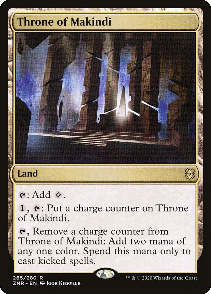 Throne of Makindi [Zendikar Rising] | The CG Realm