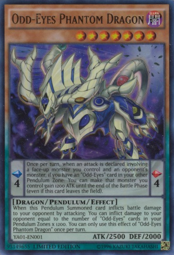 Odd-Eyes Phantom Dragon [YA01-EN001] Ultra Rare | The CG Realm