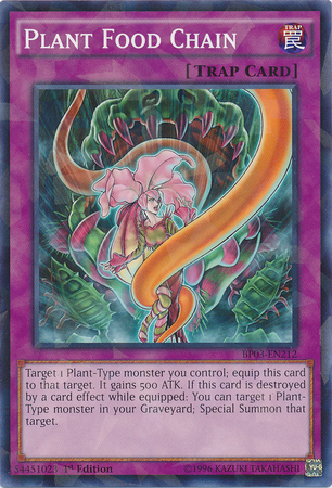 Plant Food Chain [BP03-EN212] Shatterfoil Rare | The CG Realm