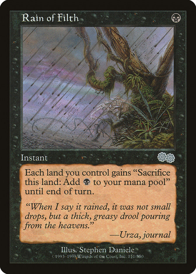 Rain of Filth [Urza's Saga] | The CG Realm