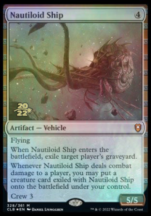 Nautiloid Ship [Commander Legends: Battle for Baldur's Gate Prerelease Promos] | The CG Realm