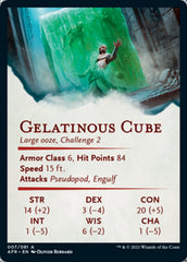 Gelatinous Cube Art Card [Dungeons & Dragons: Adventures in the Forgotten Realms Art Series] | The CG Realm