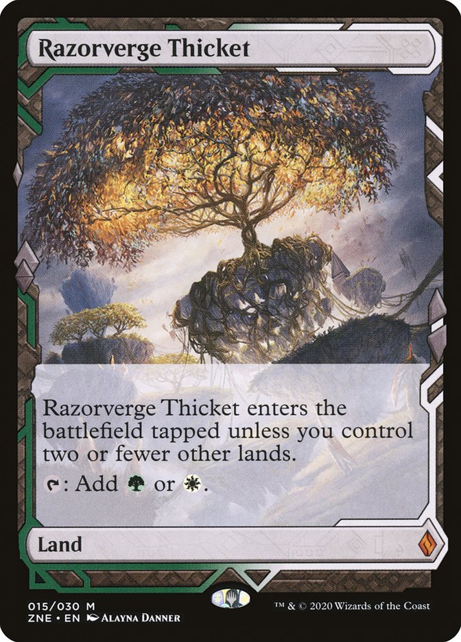 Razorverge Thicket (Expeditions) [Zendikar Rising Expeditions] | The CG Realm