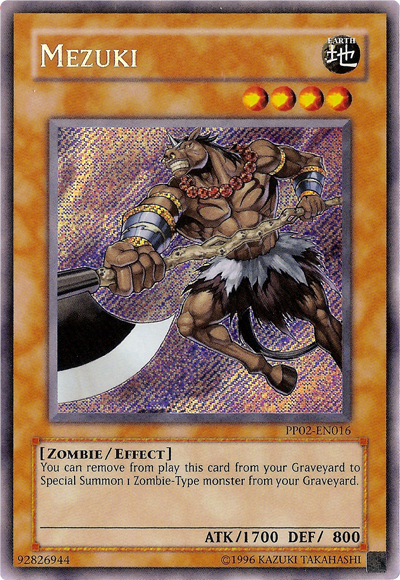 Mezuki [PP02-EN016] Secret Rare | The CG Realm