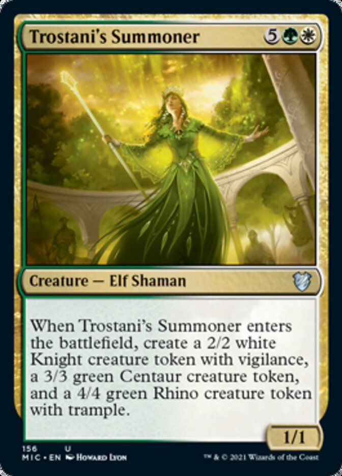 Trostani's Summoner [Innistrad: Midnight Hunt Commander] | The CG Realm