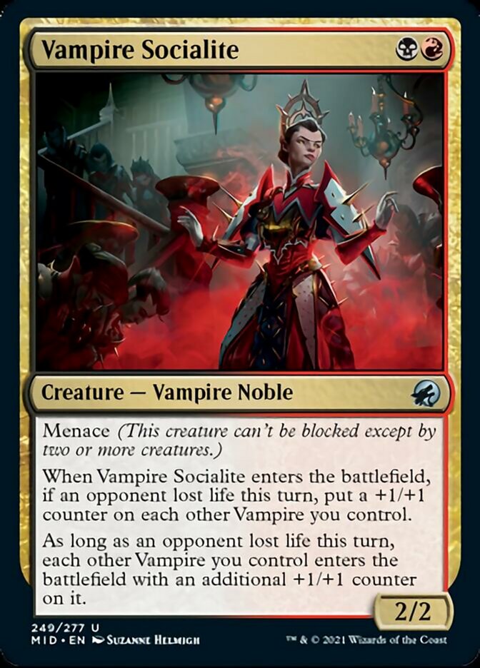 Vampire Socialite [Innistrad: Midnight Hunt] | The CG Realm