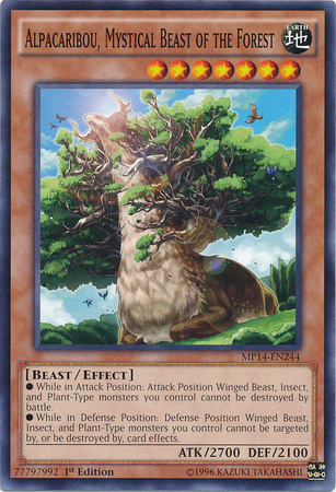 Alpacaribou, Mystical Beast of the Forest [MP14-EN244] Common | The CG Realm