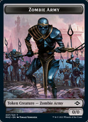 Treasure (21) // Zombie Army Double-Sided Token [Modern Horizons 2 Tokens] | The CG Realm