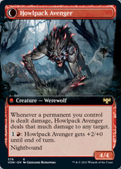 Ill-Tempered Loner // Howlpack Avenger (Extended Art) [Innistrad: Crimson Vow] | The CG Realm