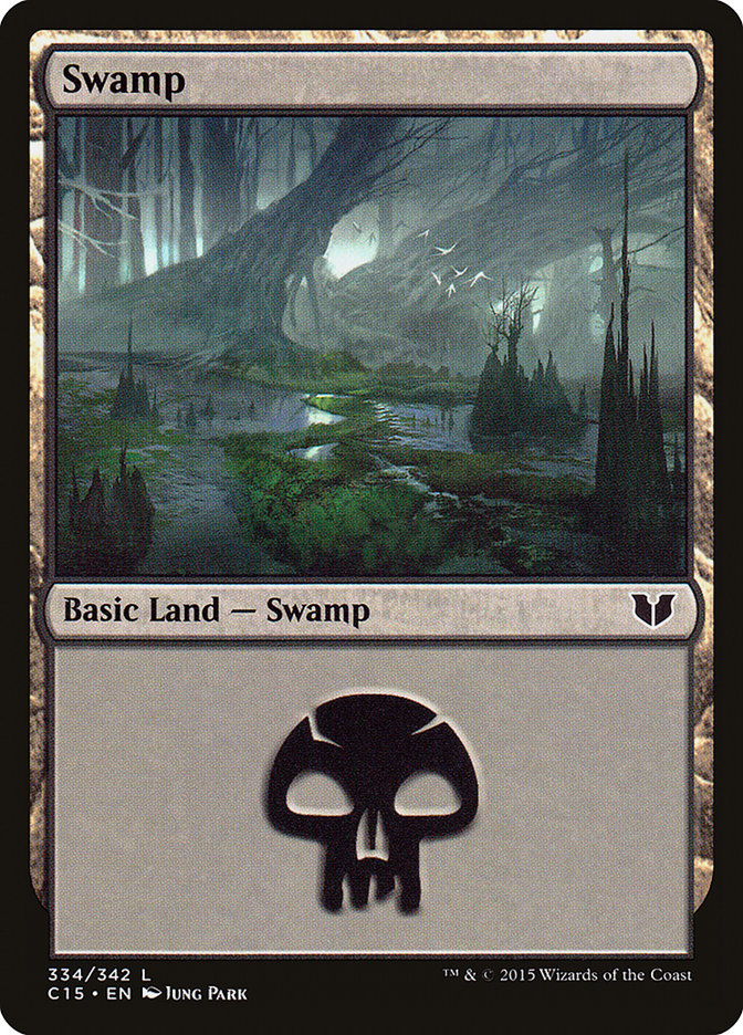 Swamp (334) [Commander 2015] | The CG Realm