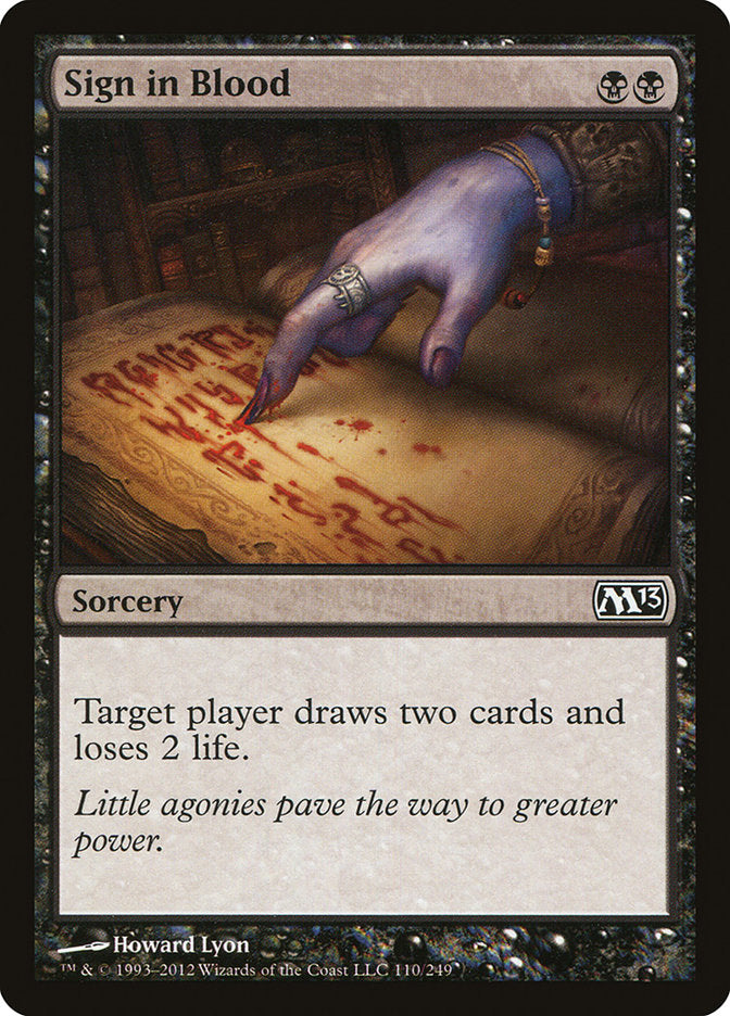 Sign in Blood [Magic 2013] | The CG Realm