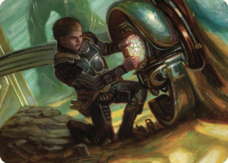 Urza, Powerstone Prodigy Art Card [The Brothers' War Art Series] | The CG Realm