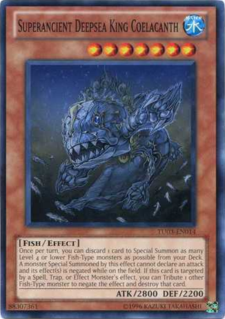 Superancient Deepsea King Coelacanth [TU03-EN014] Common | The CG Realm