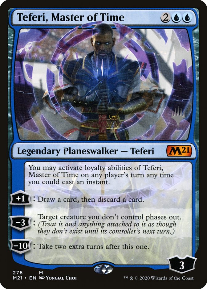 Teferi, Master of Time (Promo Pack) (276) [Core Set 2021 Promos] | The CG Realm