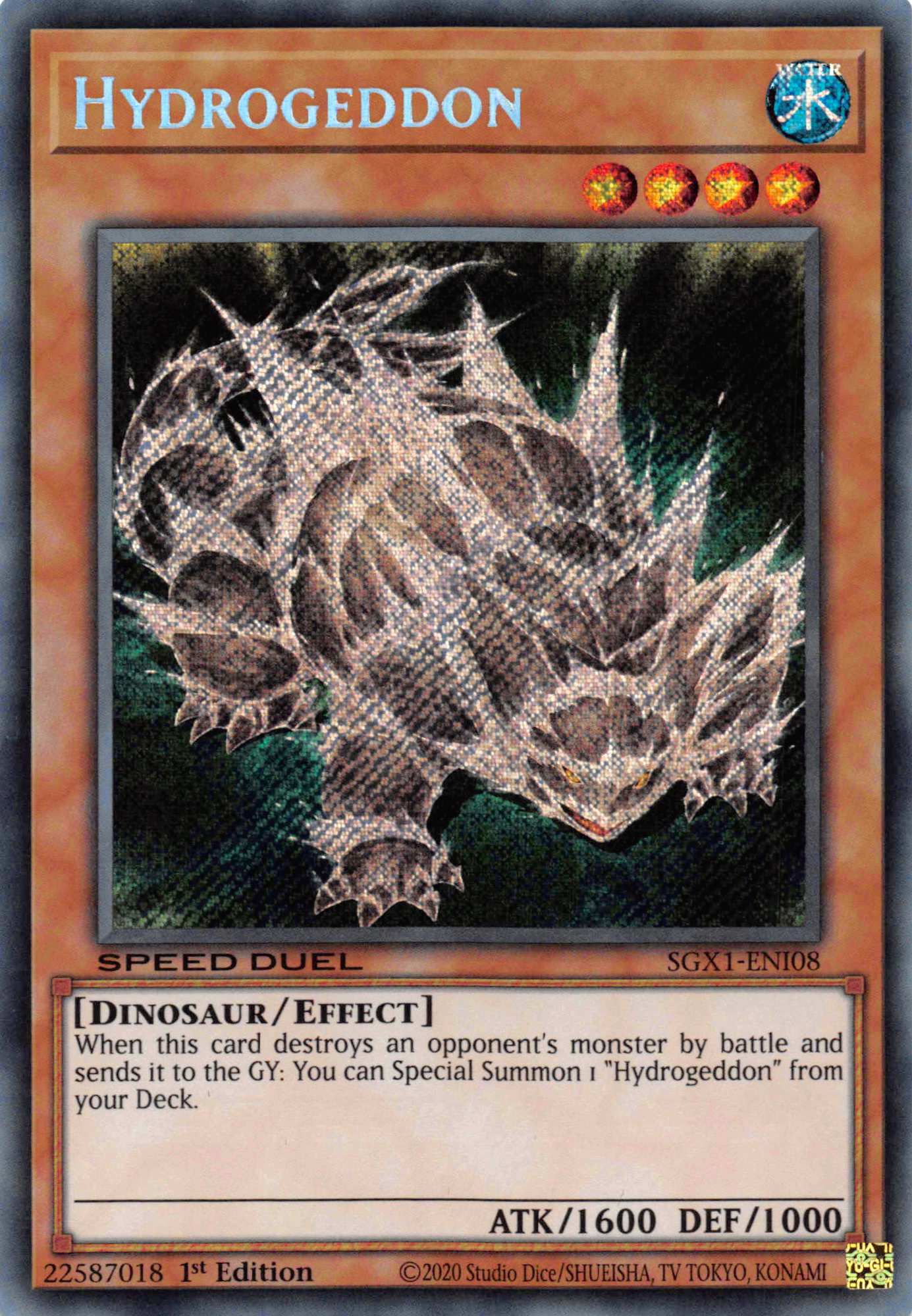 Hydrogeddon [SGX1-ENI08] Secret Rare | The CG Realm