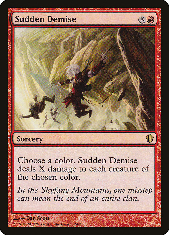 Sudden Demise [Commander 2013] | The CG Realm