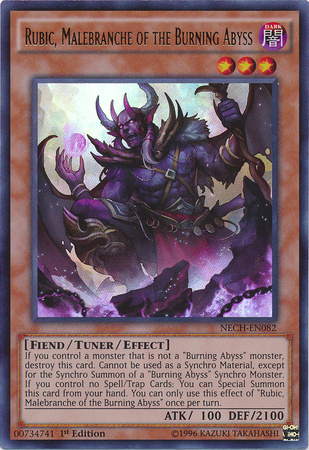 Rubic, Malebranche of the Burning Abyss [NECH-EN082] Ultra Rare | The CG Realm