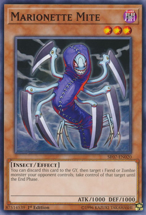 Marionette Mite [SR07-EN020] Common | The CG Realm