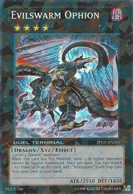 Evilswarm Ophion [DT07-EN091] Super Rare | The CG Realm