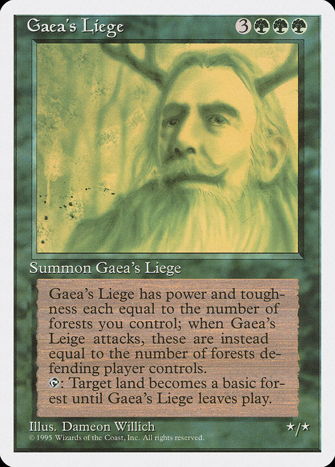 Gaea's Liege [Fourth Edition] | The CG Realm