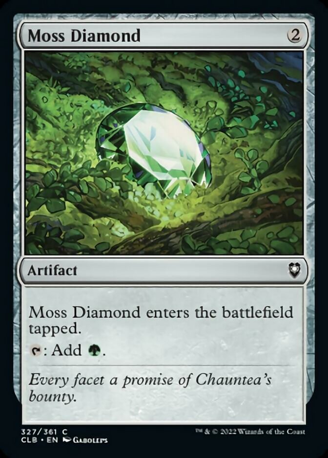 Moss Diamond [Commander Legends: Battle for Baldur's Gate] | The CG Realm