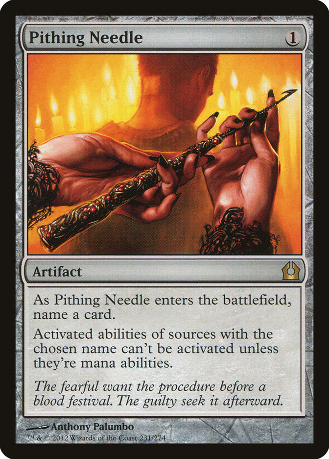 Pithing Needle [Return to Ravnica] | The CG Realm