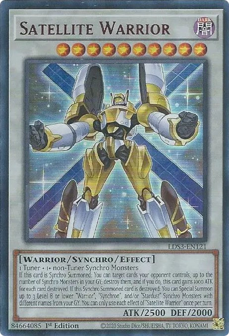 Satellite Warrior (Red) [LDS3-EN121] Ultra Rare | The CG Realm