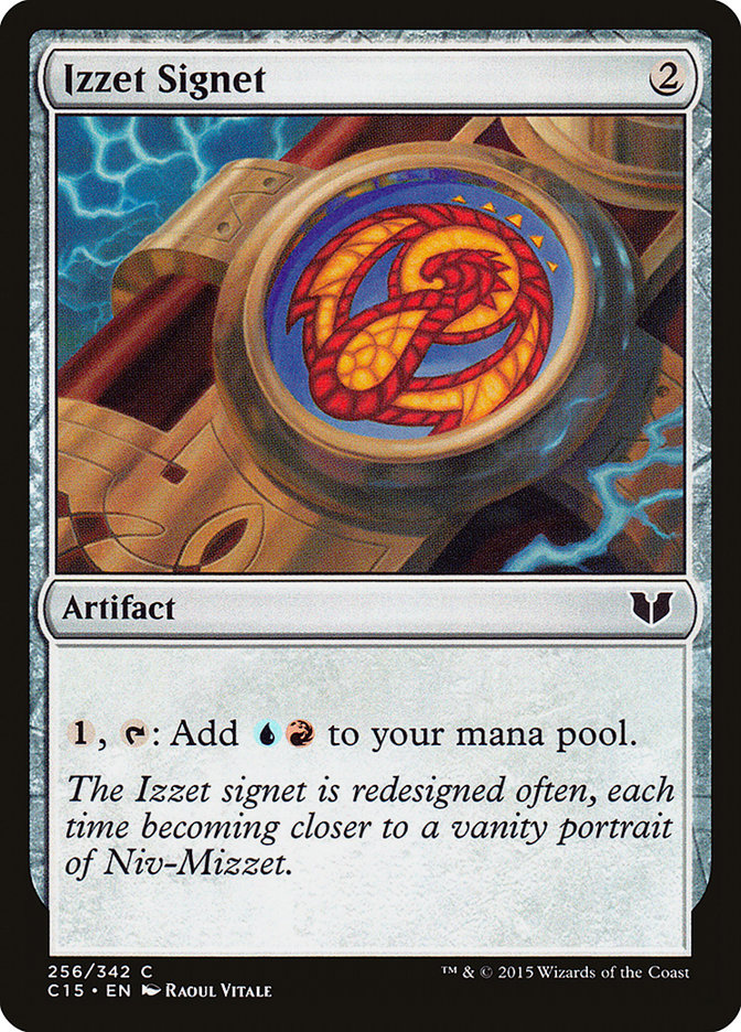 Izzet Signet [Commander 2015] | The CG Realm