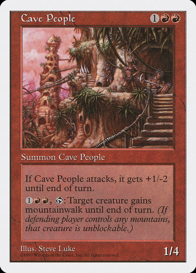 Cave People [Fifth Edition] | The CG Realm