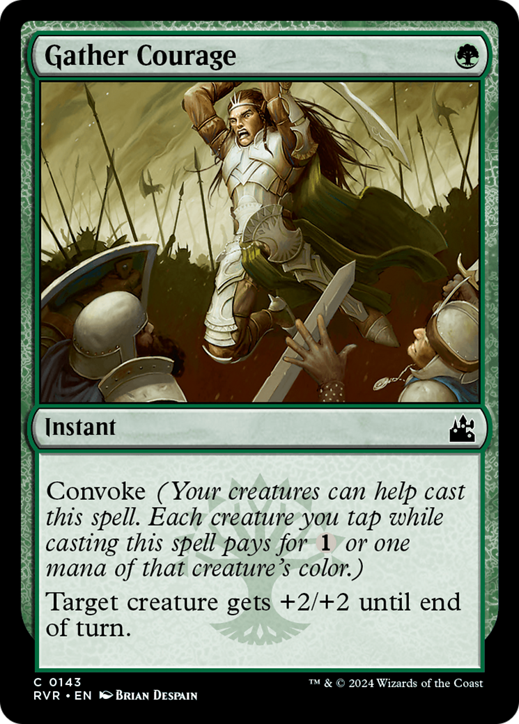 Gather Courage [Ravnica Remastered] | The CG Realm