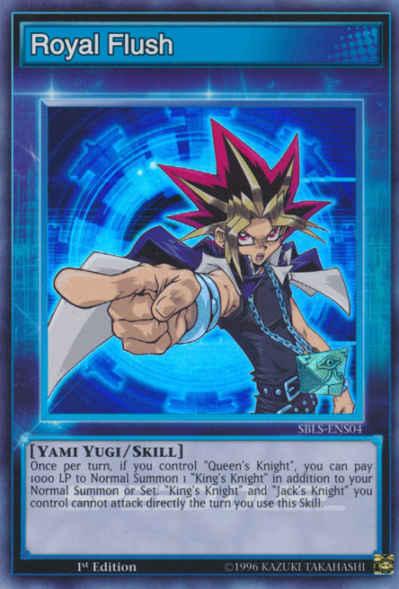 Royal Flush [SBLS-ENS04] Super Rare | The CG Realm