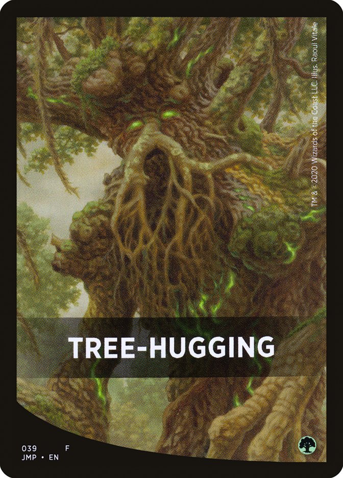 Tree-Hugging Theme Card [Jumpstart Front Cards] | The CG Realm