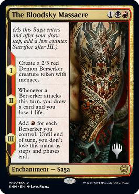 The Bloodsky Massacre (Promo Pack) [Kaldheim Promos] | The CG Realm