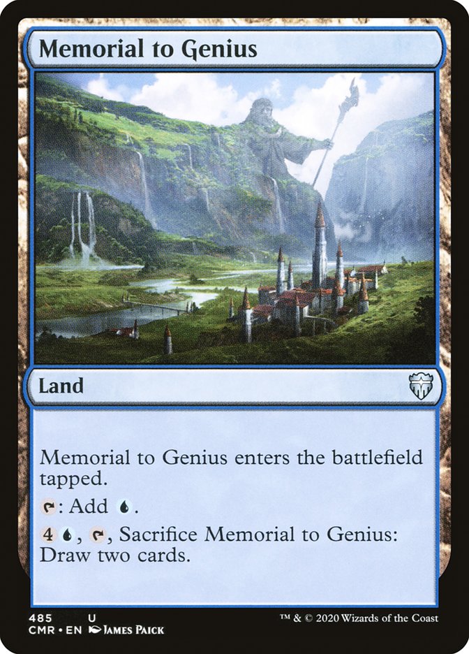 Memorial to Genius [Commander Legends] | The CG Realm