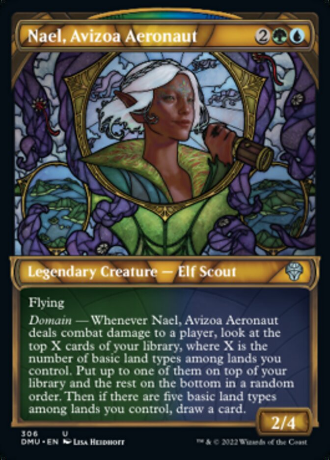 Nael, Avizoa Aeronaut (Showcase) [Dominaria United] | The CG Realm