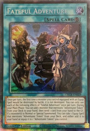 Fateful Adventure [GRCR-EN029] Collector's Rare | The CG Realm