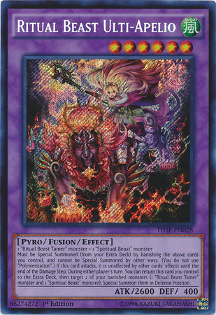 Ritual Beast Ulti-Apelio [THSF-EN028] Secret Rare | The CG Realm