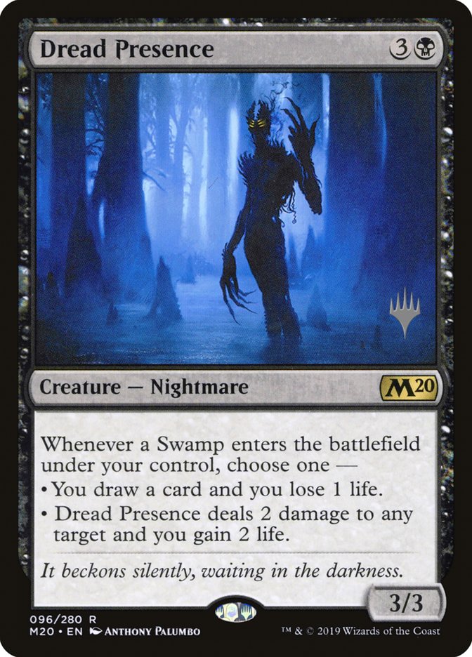 Dread Presence (Promo Pack) [Core Set 2020 Promos] | The CG Realm