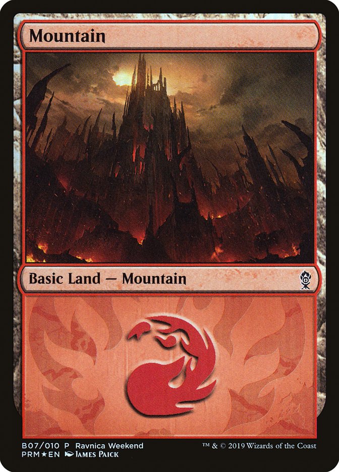 Mountain (B07) [Ravnica Allegiance Guild Kit] | The CG Realm