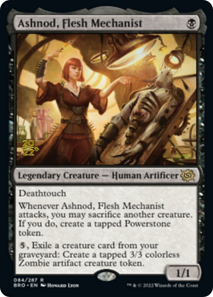 Ashnod, Flesh Mechanist [The Brothers' War Prerelease Promos] | The CG Realm