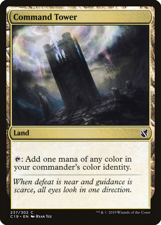 Command Tower [Commander 2019] | The CG Realm