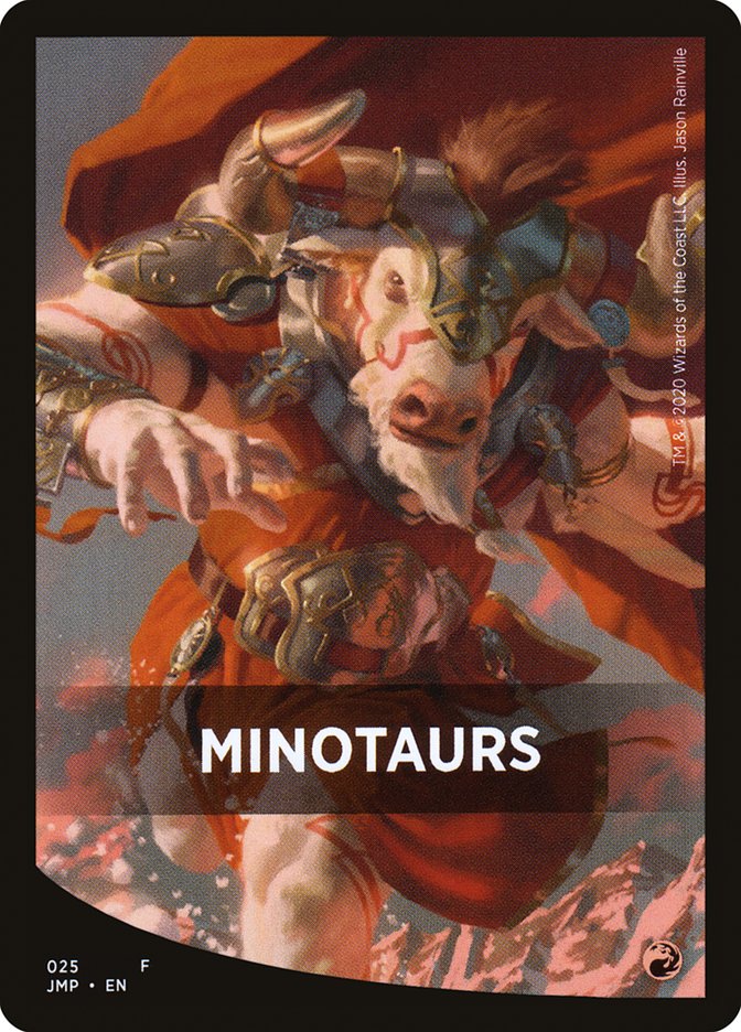 Minotaurs Theme Card [Jumpstart Front Cards] | The CG Realm