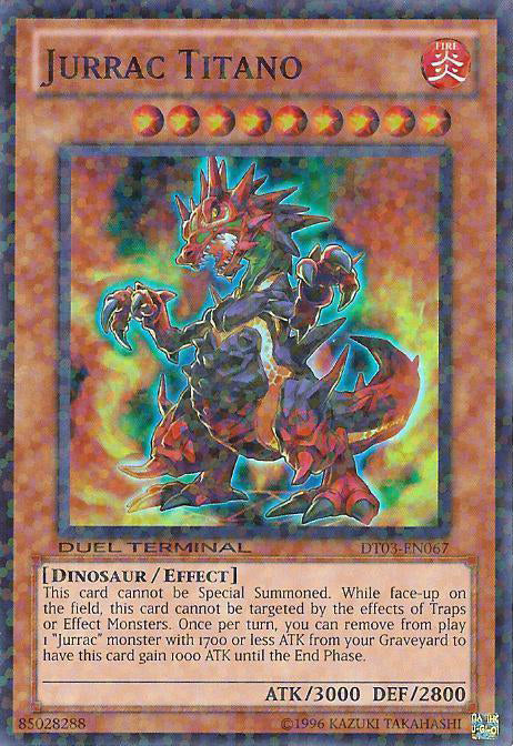 Jurrac Titano [DT03-EN067] Super Rare | The CG Realm