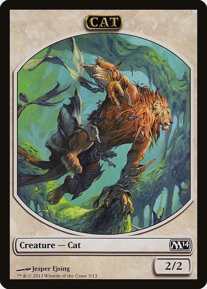 Cat Token [Magic 2014 Tokens] | The CG Realm