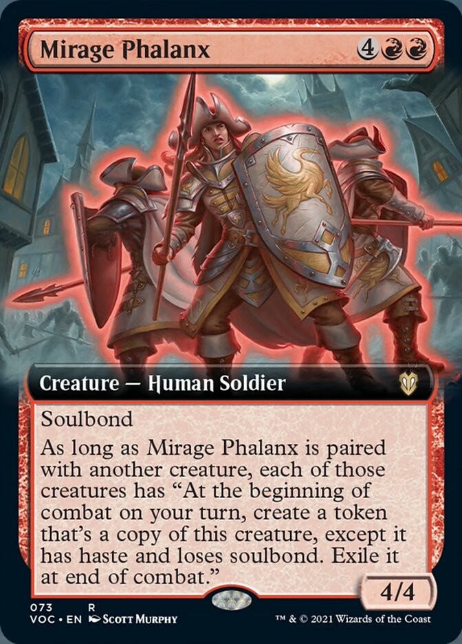 Mirage Phalanx (Extended Art) [Innistrad: Crimson Vow Commander] | The CG Realm