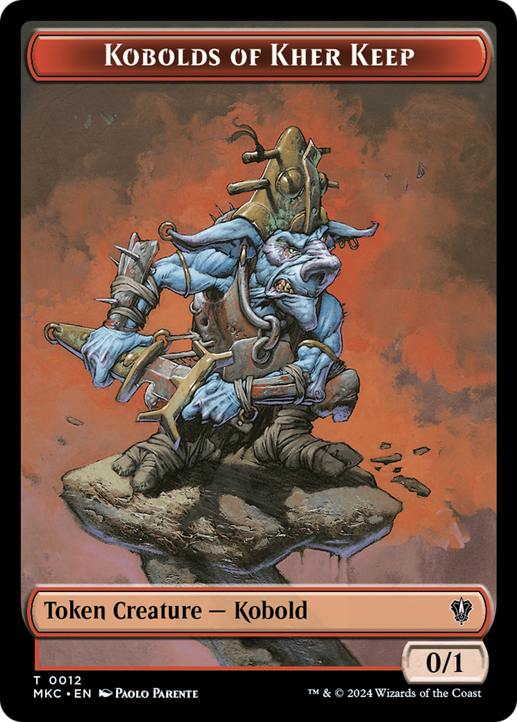 Soldier // Kobolds of Kher Keep Double-Sided Token [Murders at Karlov Manor Commander Tokens] | The CG Realm