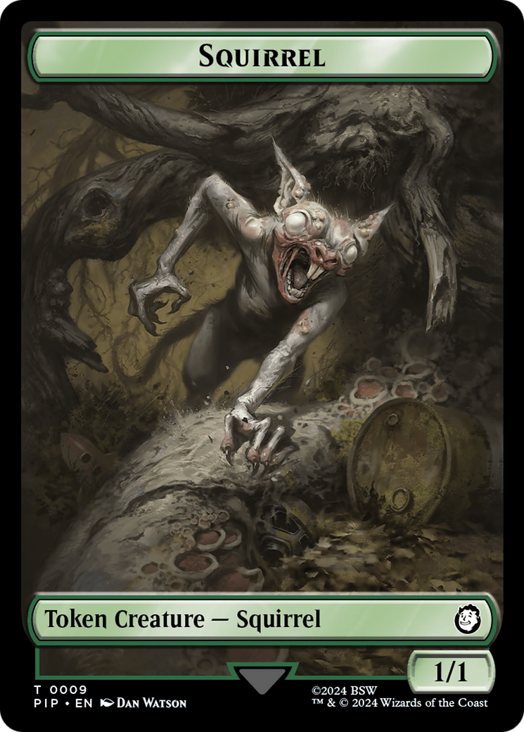 Energy Reserve // Squirrel Double-Sided Token [Fallout Tokens] | The CG Realm