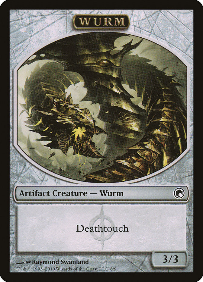 Wurm Token (8/9) [Scars of Mirrodin Tokens] | The CG Realm