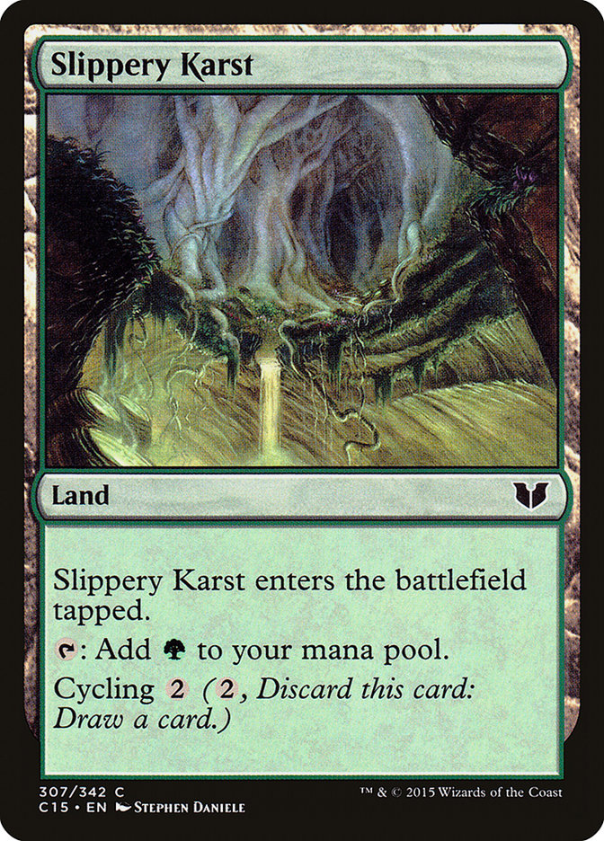 Slippery Karst [Commander 2015] | The CG Realm