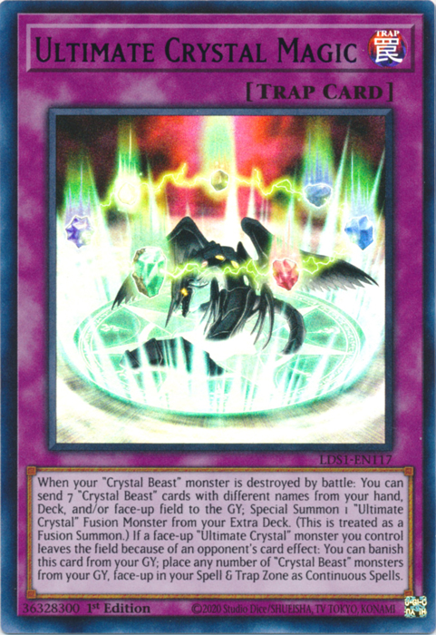 Ultimate Crystal Magic (Blue) [LDS1-EN117] Ultra Rare | The CG Realm